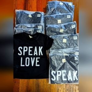 NEW Speak love LOT